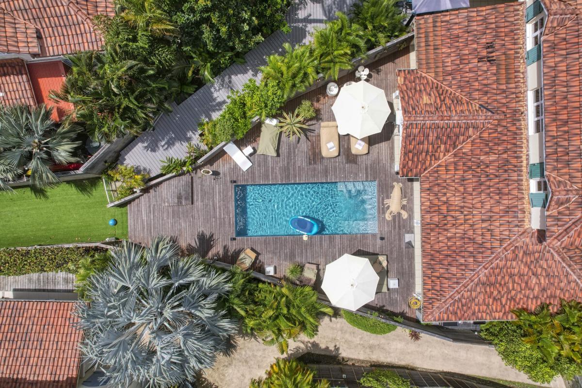 49.Location villa 4 chambres piscine saint françois guadeloupe - Vue mer